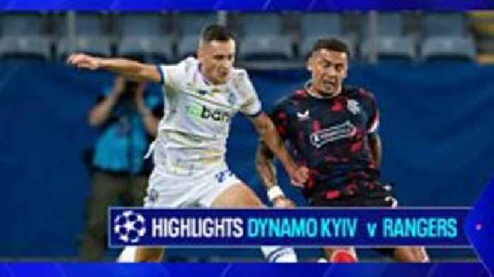 Watch highlights of Dynamo Kyiv v Rangers on BBC iPlayer