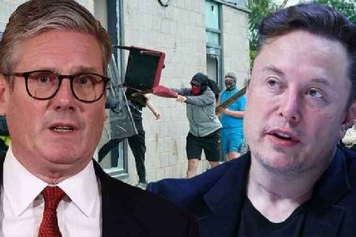 Elon Musk criticises Keir Starmer over UK policing following 'civil war' tweet