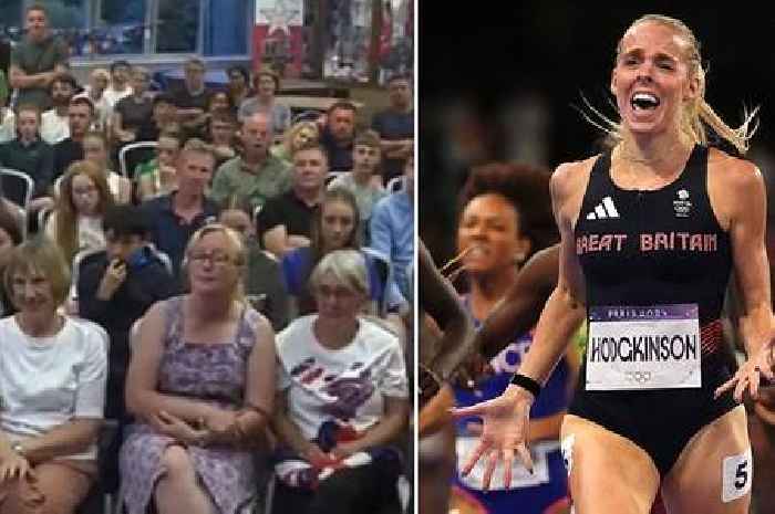 Olympics fans spot awkward moment on BBC seconds before Keely Hodgkinson won her 800m gold