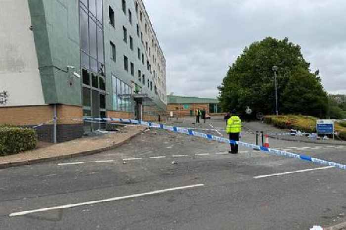 I visited aftermath of Holiday Inn Express after Tamworth riot and it looked like a war zone