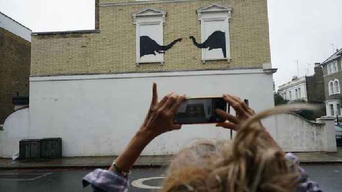 Banksy reveals second new animal-themed artwork in London - as fans speculate its meaning