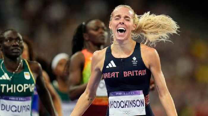 Olympic champion Keely Hodgkinson tells of 'special' victory after challenging year