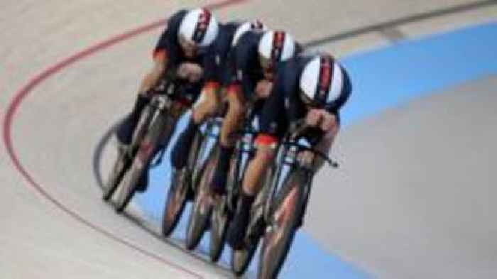 Great Britain win Olympic men's team pursuit silver