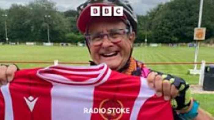 TV star Timmy Mallet takes a tour in Staffordshire