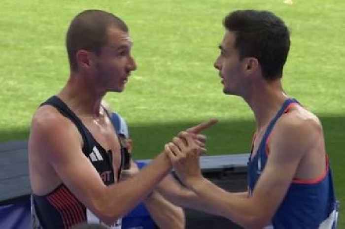 Bodies left strewn on Olympic track as Team GB star confronts rival and BBC man stunned