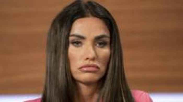 Katie Price arrested for failing to attend court on return to UK