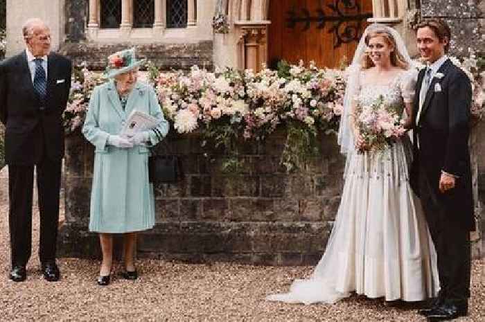 Real reason Princess Beatrice wore late Queen's dress to her secret royal wedding