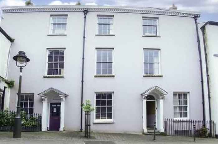 The huge house in the centre of town with a Roman basement and secret tunnel to a jail