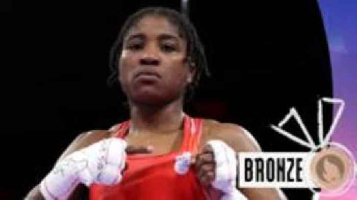 Ngamba claims 'brilliant' boxing bronze for Refugee Olympic Team