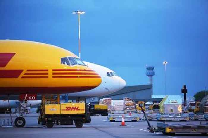 East Midlands Airport cargo plane makes emergency landing after hitting runway on take-off