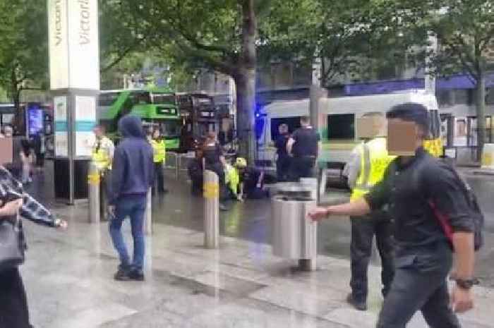 Incident outside Nottingham Victoria Centre sees person arrested