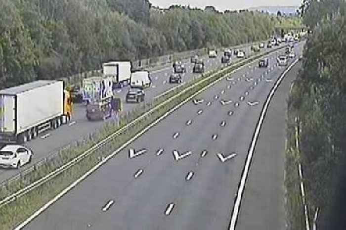 M5 traffic live: Huge delays after crash in Gloucestershire