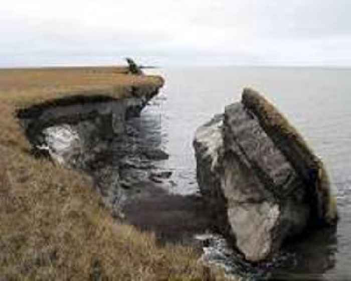 Alaskan Permafrost Erosion Accelerates Due to Climate Change