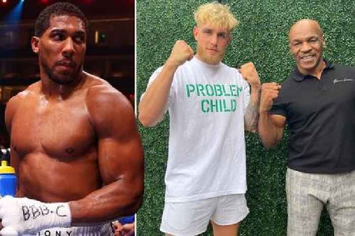 Anthony Joshua told that Mike Tyson would beat him as he prepares for Jake Paul fight