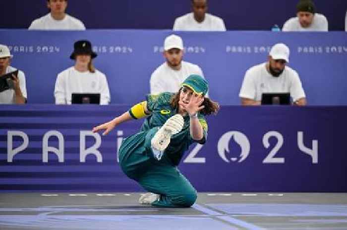 Australian Olympics breakdancer's routine compared to 'your aunty on the mojitos'