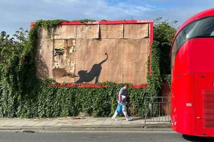 New Banksy artwork is the sixth in as many days as street artist strikes again