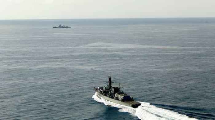 Chinese warships travel through UK waters - watched by Royal Navy