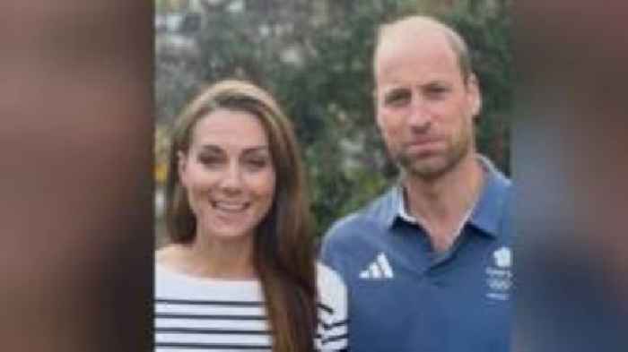 Watch: William and Kate congratulate Team GB as Paris Olympics ends