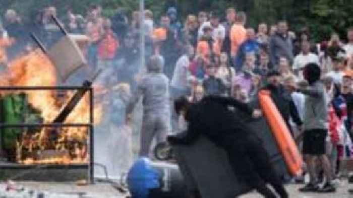 Asylum seekers 'traumatised' after hotel riot