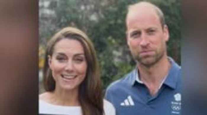 William and Kate congratulate Team GB as Paris Olympics ends