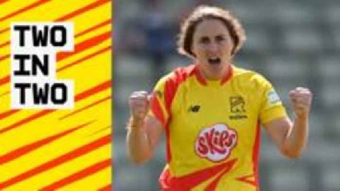 Sciver-Brunt picks up early back-to-back wickets