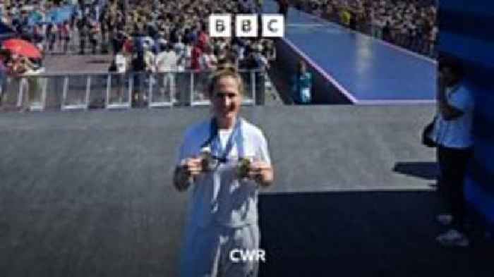 Leamington's Olympic gold medalist, Laura Collett