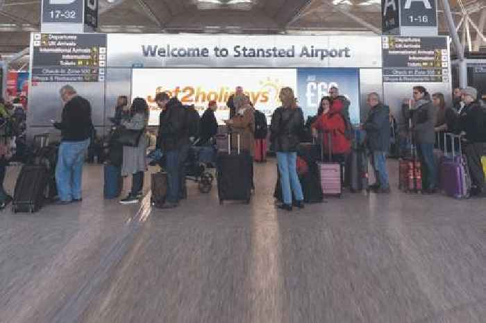 London Stansted flies records busiest ever July as security now takes under 15 minutes