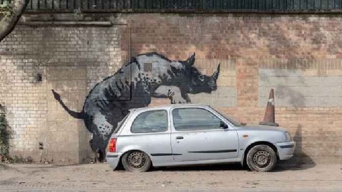 Banksy unveils yet another mystery animal mural