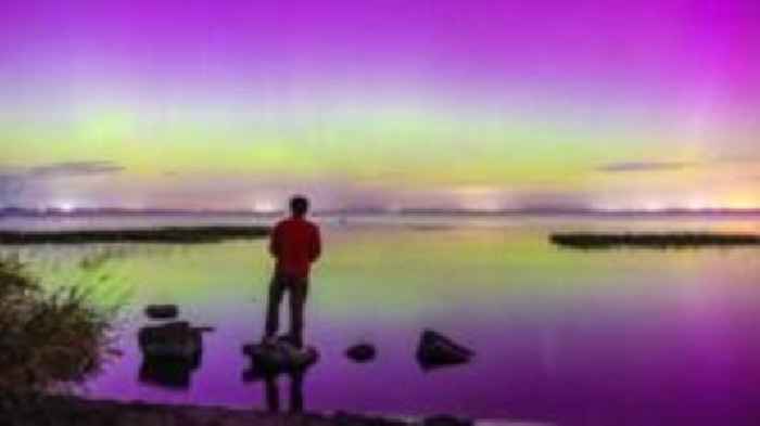 Spectacular Northern lights light up Irish skies