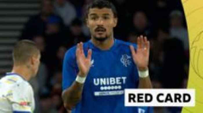 Was red card harsh on Rangers' Jefte?