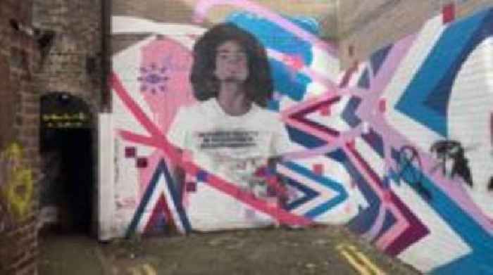 Mural highlighting women's safety vandalised