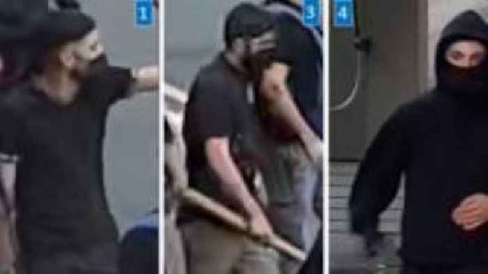 Two more disorder arrests as police release CCTV