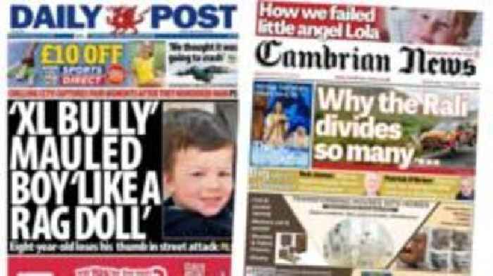 Wales' papers: 'Selfish wild campers leaving blight' and arena go-ahead