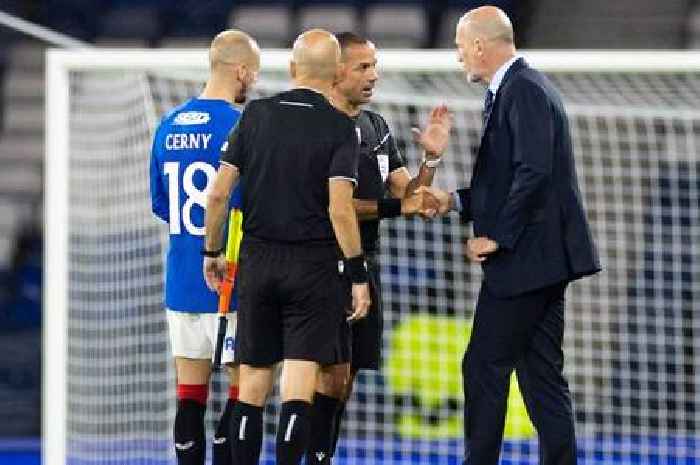 Philippe Clement rages at Rangers red card and accuses referee of killing Champions League dream