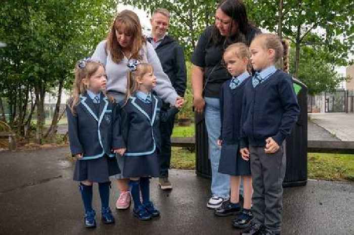 ‘Twinverclyde’ Scots council sees 10 sets of twins prepare to start school