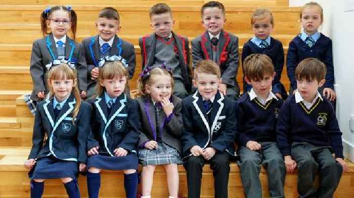 'Twinverclyde' seeing double as 10 sets of twins prepare to start primary school