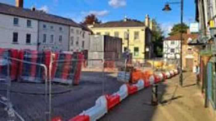 Town square pedestrianising work to restart