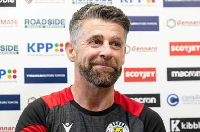 Stephen Robinson reveals final words to St Mirren players ahead of Euro date with destiny