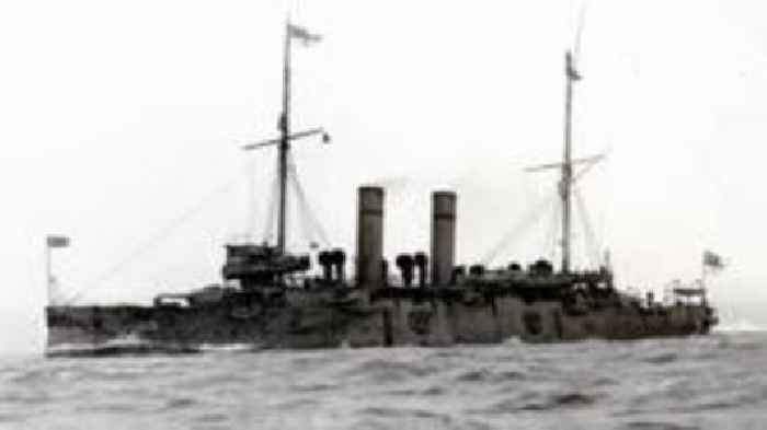 Lost wreck of WW1 warship found in 'remarkable' condition