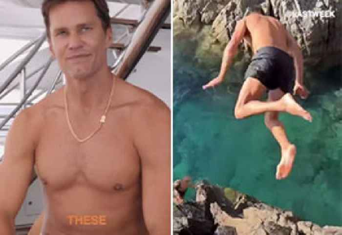 Tom Brady Showcases His Very Weird Dive