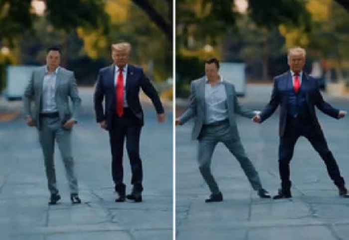 Trump Posts A.I. Video of Him and Elon Musk Dancing to X