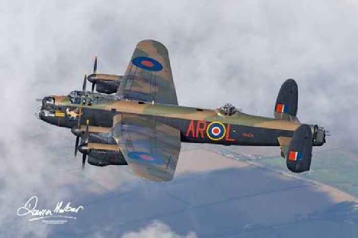 Lancaster bomber to fly over Leicester in historic first