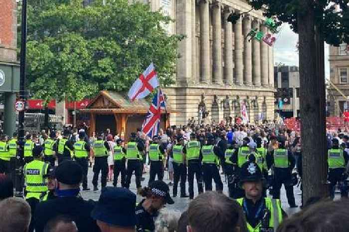 Police name another man charged over Nottingham city centre protests