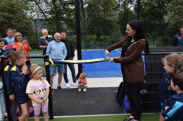 Kilmarnock Tennis Club shows off new facilities after £350k revamp