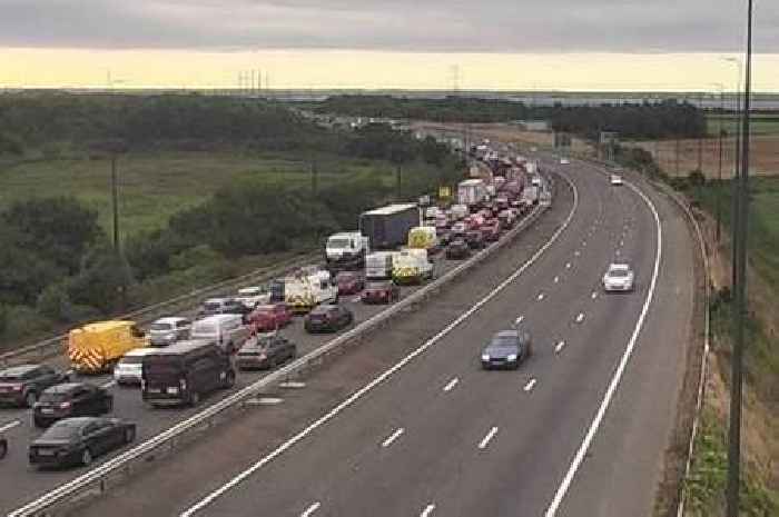 M4 live updates as crash causes major delays on Prince of Wales Bridge