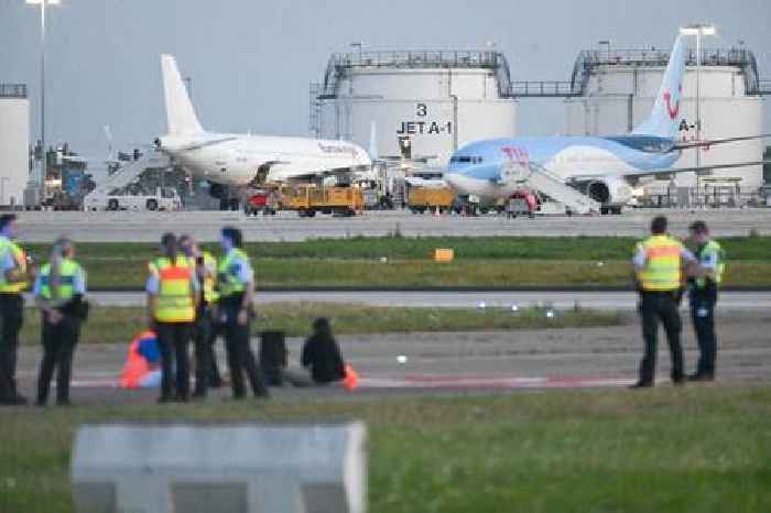 News24 | Climate activists halt traffic at two German airports