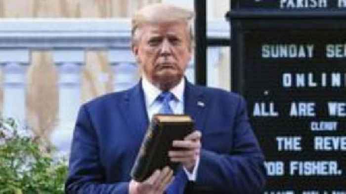 Trump made $300k from selling bibles - but owes $100m