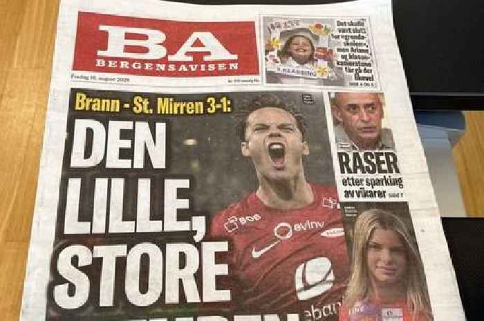 How Bergen press reacted to SK Brann's dramatic win over St Mirren while rain record broken