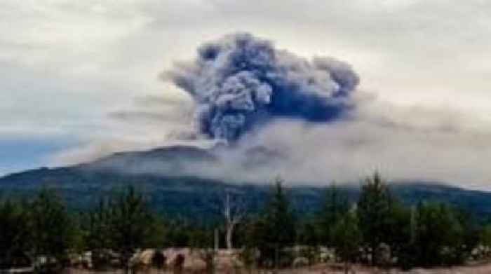 Watch: Earthquake triggers Russian volcanic eruption