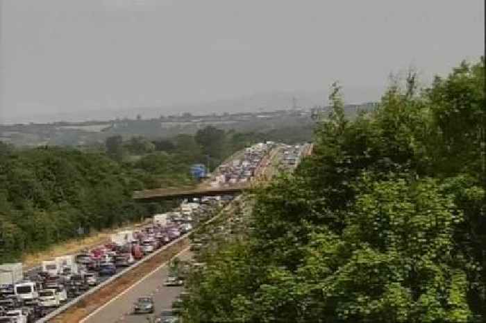 M5 traffic chaos near Bristol after crash - live updates